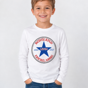 Personalisiertes Schulkind-Shirt 2027 – Ein besonderes Outfit zur Einschulung