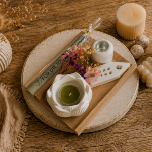 Geschenkset „Danke für die tolle Zeit mit Dir“ – liebevolles Abschiedsgeschenk mit Kerze